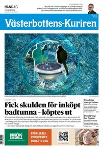 Förstasida Västerbottens-Kuriren