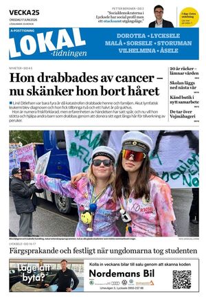 Förstasida Lokaltidningen