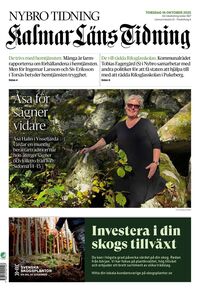 Förstasida Kalmar Läns Tidning