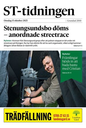 Förstasida ST-tidningen
