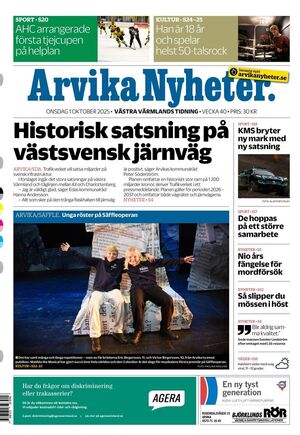 Förstasida Arvika Nyheter