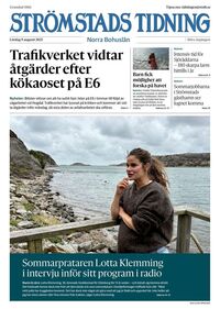 Förstasida Strömstads Tidning