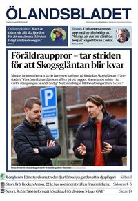 Förstasida Ölandsbladet