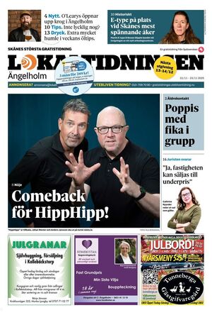 Förstasida Lokaltidningen Ängelholm