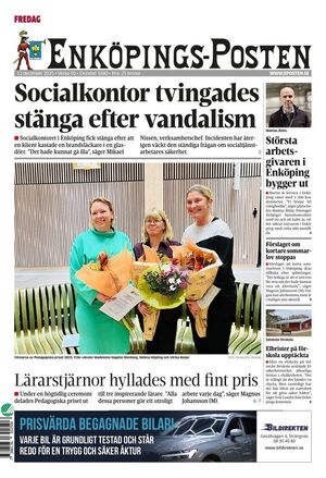Förstasida Enköpings-Posten