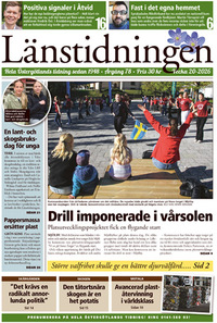 Förstasida Länstidningen Östergötland