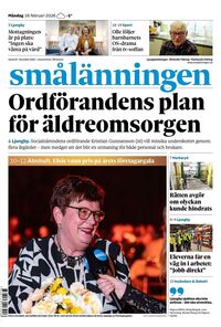 Förstasida Smålänningen