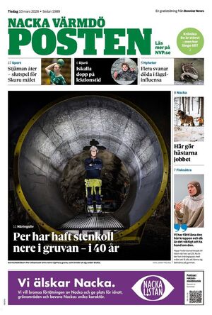 Förstasida Nacka Värmdö Posten Nacka