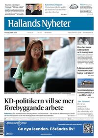 Förstasida Hallands Nyheter