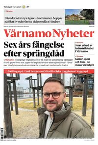 Förstasida Värnamo Nyheter