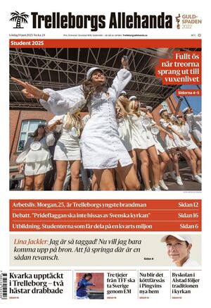 Förstasida Trelleborgs Allehanda