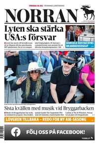 Förstasida Norran