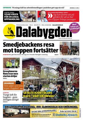 Förstasida Dalabygden