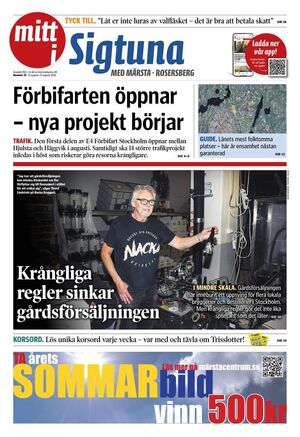 Förstasida Mitt i Sigtuna