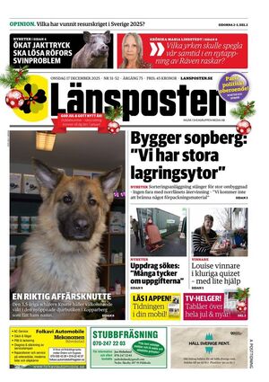 Förstasida Länsposten