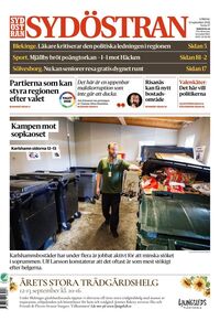 Förstasida Sydöstran