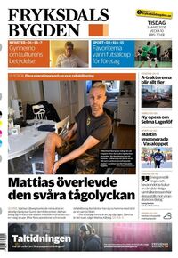 Förstasida Fryksdalsbygden