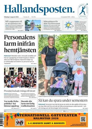 Förstasida Hallandsposten