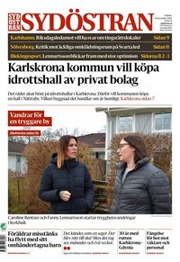 Förstasida Sydöstran