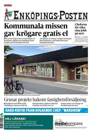 Förstasida Enköpings-Posten