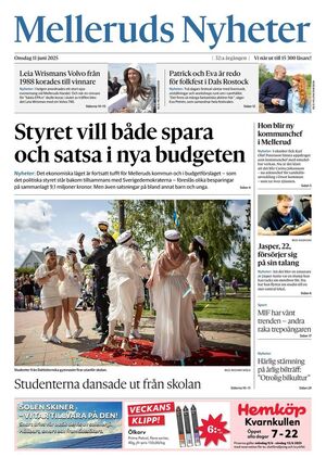Förstasida Melleruds Nyheter