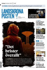 Förstasida Landskrona Posten