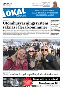 Förstasida Lokaltidningen