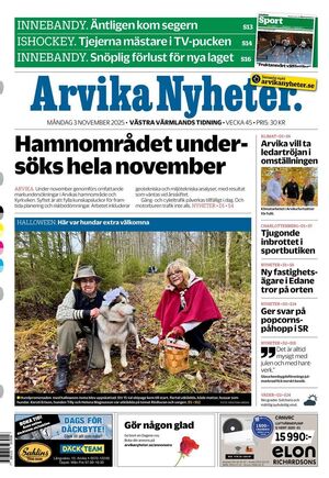 Förstasida Arvika Nyheter