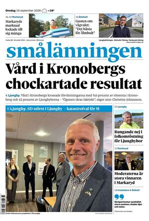 Förstasida Smålänningen