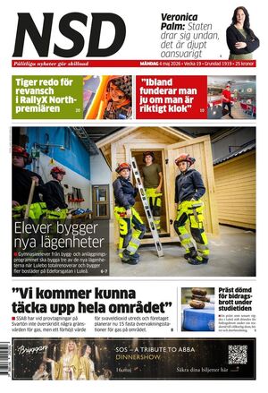 Förstasida Norrländska Socialdemokraten