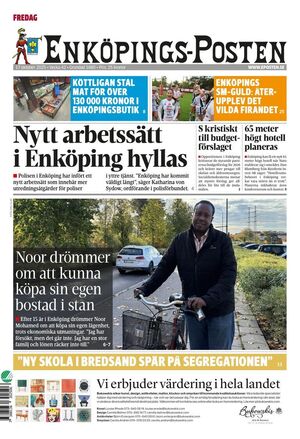 Förstasida Enköpings-Posten