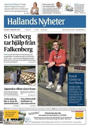 Förstasida Hallands Nyheter