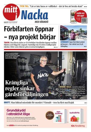 Förstasida Mitt i Nacka