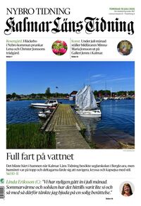 Förstasida Kalmar Läns Tidning
