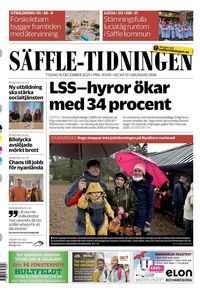 Förstasida Säffle-Tidningen