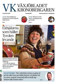 Förstasida Växjöbladet Kronobergaren