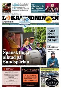 Förstasida Lokaltidningen Ängelholm