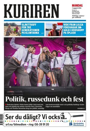 Förstasida Norrbottens-Kuriren