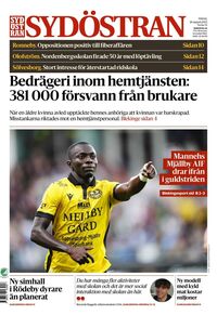 Förstasida Sydöstran