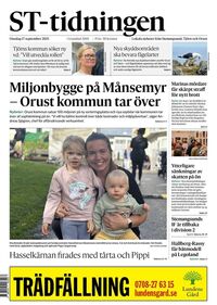 Förstasida ST-tidningen