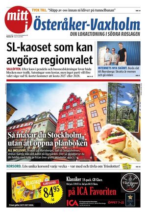 Förstasida Mitt i Österåker-Vaxholm
