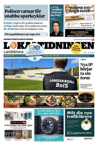 Förstasida Lokaltidningen Landskrona