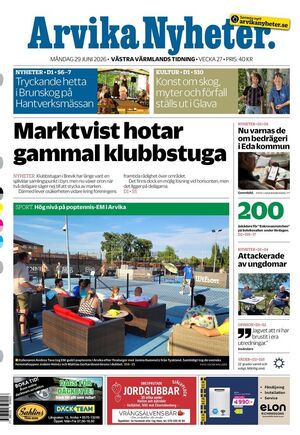 Förstasida Arvika Nyheter