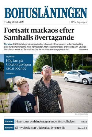 Förstasida Bohusläningen