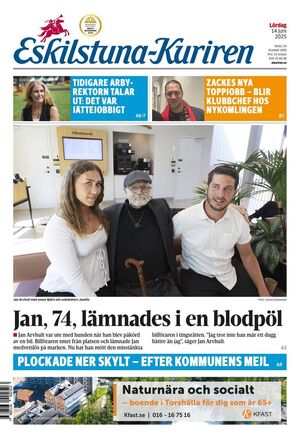 Förstasida Eskilstuna-Kuriren