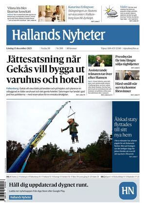 Förstasida Hallands Nyheter