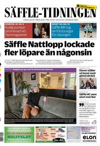 Förstasida Säffle-Tidningen
