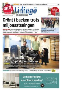 Förstasida Mitt i Lidingö