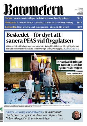 Förstasida Barometern