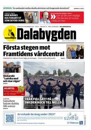 Förstasida Dalabygden
